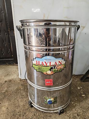 Biznes üçün avadanlıq: “Haylan” yağçəkən (butter machine) - Tutumu: 60 litr (etiket üzərində — 1