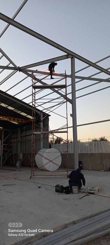 Naveslər, markizlər: Fermalar və Demir kanstruksoya işləri — 17