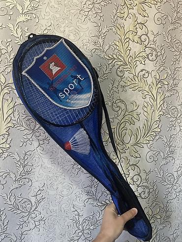 badminton: Badminton dəsti - Dəst: 2 ədəd badminton raketi + 1 ədəd volan - — 1