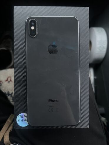 Apple iPhone: IPhone Xs Max, Б/у, 256 ГБ, Черный, 80 %