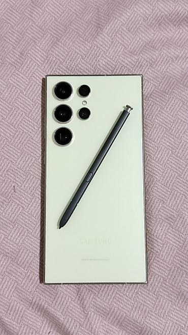 samsung galaxy fold: Samsung Galaxy S24 Ultra, Б/у, 256 ГБ, цвет - Зеленый, 2 SIM, eSIM — 1