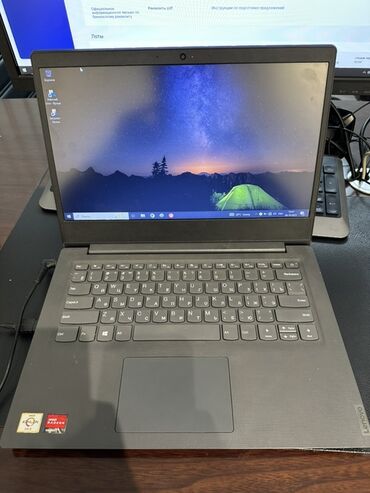 компьютер айфон: Ноутбук, Lenovo, 8 ГБ ОЭТ, AMD Athlon, 14 ", Татаал эмес тапшырмалар үчүн, эс тутум SSD
