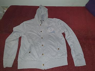 Duksevi: Duks sa kapuljačom SEVENTY FIVE - 75 vel-XL siva kao NOVA ! Sportska — 10