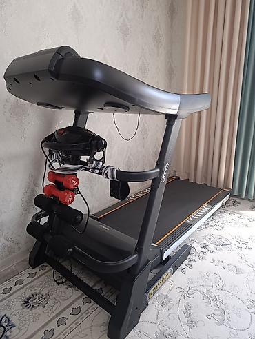 спортивный тренажор: Беговая дорожка Umay Fitness A6 - Домашняя электрическая беговая — 1