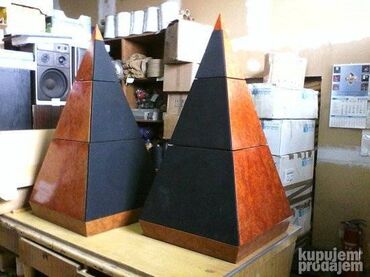 Zvučnici i stereo sistemi: Piramide "Visaton" -rotirajuce; 10"/8 oma -bas-26cm -srednji — 2