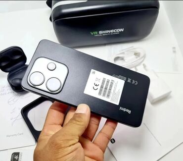 Redmi: Redmi, Redmi Note 14, Б/у, 256 ГБ, цвет - Черный, 1 SIM, 2 SIM, eSIM — 6