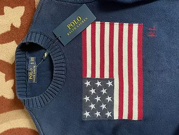 cot: Мужской свитер, M, Polo Ralph Lauren, Новый, цвет - Синий, Самовывоз — 3
