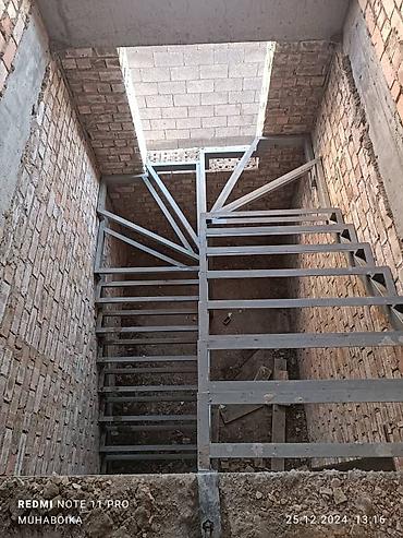 Обшивка лестниц: Лестницага заказ алабыз. Материал: кара жыгач, дуб, шпон, сосна — 6