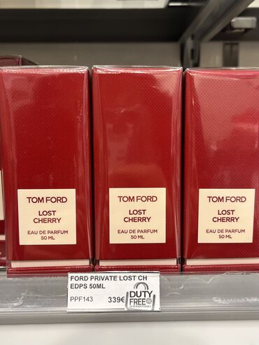 qaçış üçün qadın krosovkaları: TOMFORD LOST CHERRY 1 ədəd duty freeden alınıb hədiyyə olunub.Qiyməti