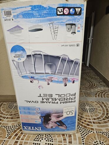 Maskalar, eynəklər: İşlənmiş Karkas Hovuz Intex, 4.1 - 5 m, 1501 - 2000 l