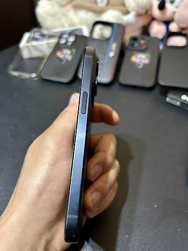 iphone 2 sim: IPhone 15 Pro, Б/у, 256 ГБ, Blue Titanium, Зарядное устройство, Защитное стекло, Чехол, 86 % — 5