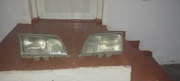 Faralar: Komplekt, Yaxın və uzaq vuran işıqlar Mercedes-Benz, 1994 il, Orijinal, İşlənmiş