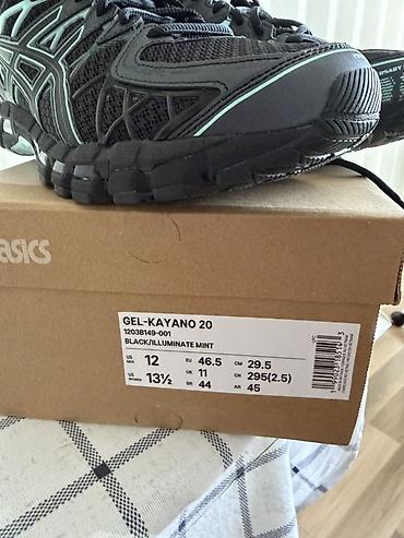 кросо: Мужские кроссовки, 44, 45, 46, Asics, Новый, цвет - Черный, Самовывоз — 2