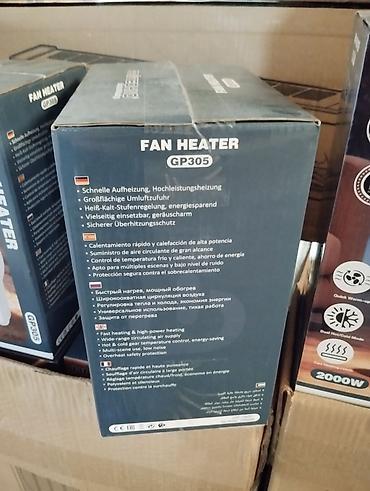 buxar utusu qiyməti: PROTECHNO GP305 Fan Heater – 2000W - Güclü istilik: 2000W yüksək — 3
