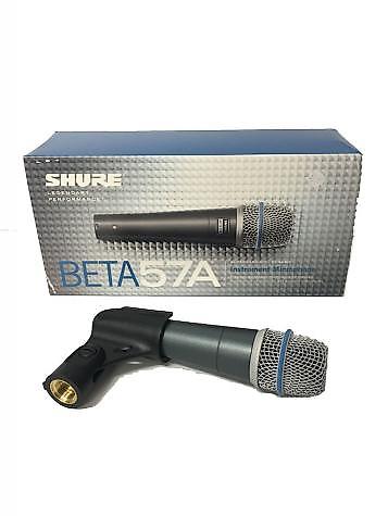 microphone: Shure Microphone
Model: BETA 57 A — 1