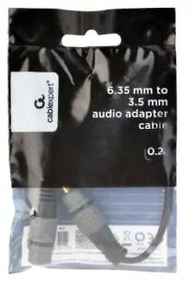 Kablovi za telefone: CABLEXPERT audio adapter kabl 6.35 mm na 3.5 mm - Namena: povezivanje — 14