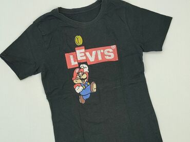 spodenki denim co: T-shirt, Levi's, 14 years, 158-164 cm, condition - Fair