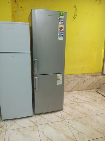 Soyuducular: 2 qapılı Beko Soyuducu Satılır, rəng - Gümüşü — 1