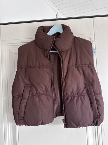 демисезонные куртки с капюшоном: Женская куртка H&M, S (EU 36), цвет - Коричневый