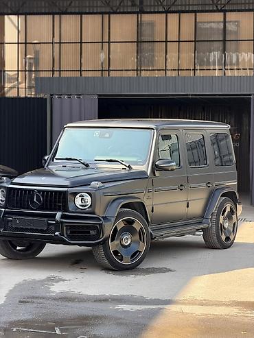 4matic: Mercedes-Benz G-class AMG: 2020 г., 4 л, Автомат, Бензин, Внедорожник — 2