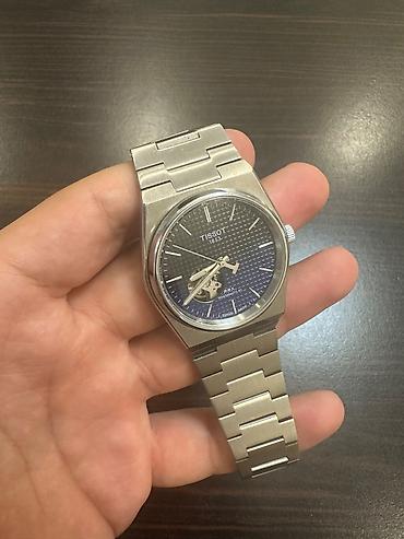 tisot saat: İşlənmiş, Qol saatı, Tissot, rəng - Gümüşü — 1