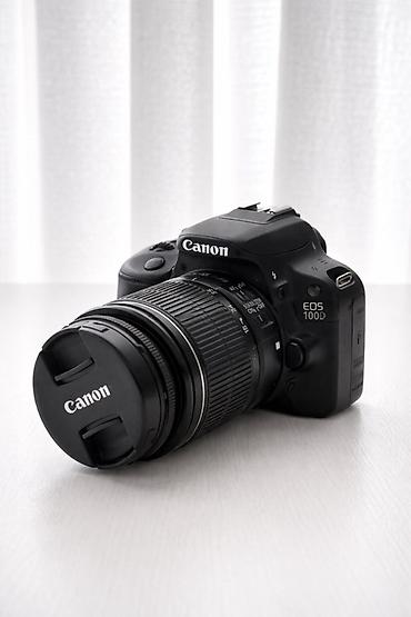 canon 100d: Canon EOS 100D DSLR fotoaparat + 18-55mm zoom obyektiv - Yüngül və — 1