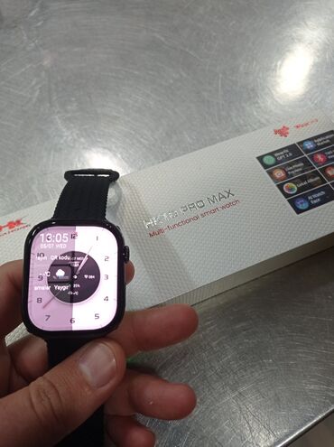 kontakt home smart saatlar: İşlənmiş, Smart saat, Sensor ekran, rəng - Qara