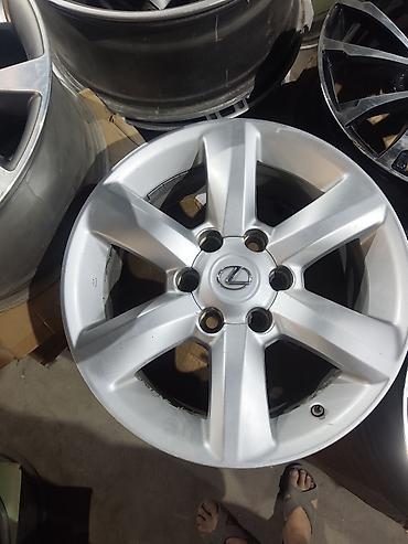 285 60 20: Литые Диски R 18 Lexus, Комплект, отверстий - 6, Б/у — 3
