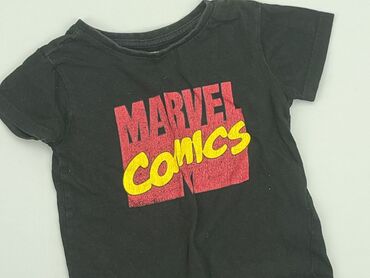 T-shirts: T-shirt, Marvel, 3-4 years, 98-104 cm, condition - Very good