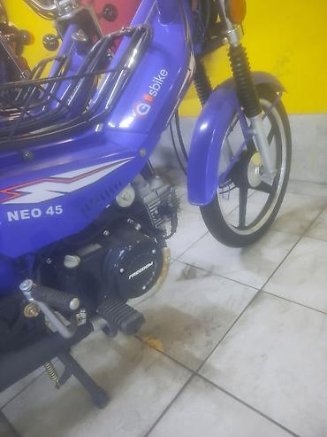 disk kalpaklar: GsBike NEO 4S moped/motosiklet - Rəng: mavi - Model üzərində “NEO 4S” — 5