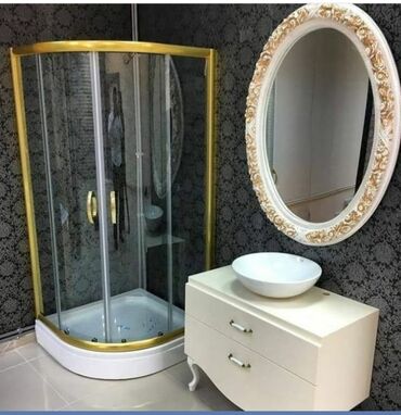 Duş kabinaları, arakəsmələr: Yeni Üstü açıq kabina, Künc üçün, Ödənişli çatdırılma -da lalafo.az — 9 Duş kabinaları, arakəsmələr: Yeni Üstü açıq kabina, Künc üçün, Ödənişli çatdırılma — 9
