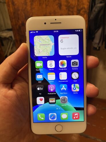 Apple iPhone: IPhone 8 Plus, 64 GB, Ağ, Barmaq izi — 2