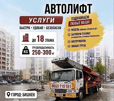 Услуги АВТОЛИФТА Поднимаем мебель, стройматериалы или крупногабаритный