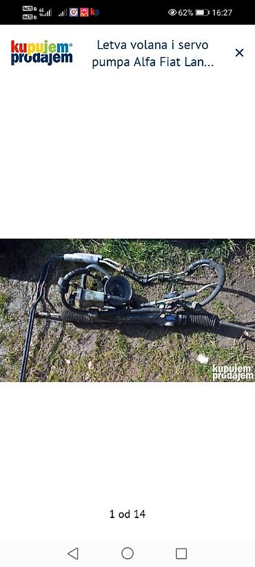 Auto delovi: Letva volana i servo pumpa – TRW Italia B525 - Komplet hidraulična — 1