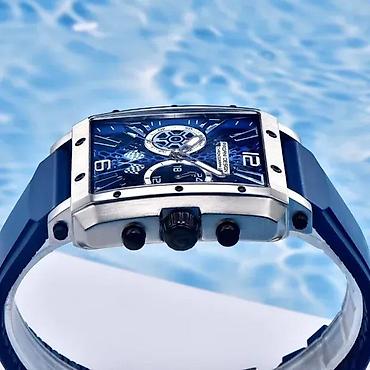 Ručni satovi: PAGANI DESIGN PD-1725 - 42mm - Plava Potpuno nov muški sat PAGANI — 3