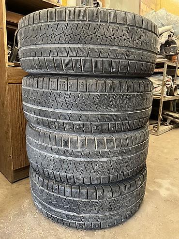 Шины 215 / 60 / R 17, Зима, Б/у, Комплект, Легковые, Pirelli