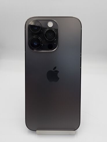 Apple iPhone: IPhone 14 Pro, Б/у, 256 ГБ, Черный, Защитное стекло, Чехол, В рассрочку, 100 %
