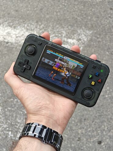 oyun ucun barmaqliq: R36H Retro Game Console