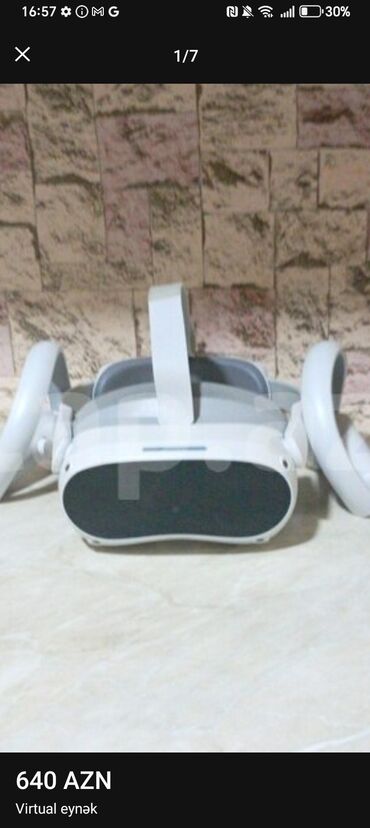PS5 (Sony PlayStation 5): Salam aleykum pico 4 virtual eynək original problemsiz cızıq əzik