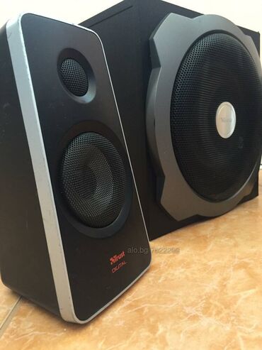 Zvučnici i stereo sistemi: TRUST Tytan 2.1 subwoofer speaker set crni 120 W 50 e kontakt telefon