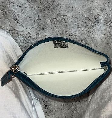 daşınan çantalar: Lacoste brendinin kompakt aksesuar çantası - Rəng: tünd firuzə/mavi - — 3