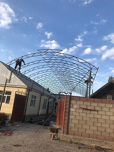 Сварка: Делаем навес любой сложности и любых размеров! так же другие сварочные — 10