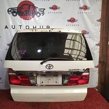 alphard: Крышка багажника TOYOTA ALPHARD AHR20 2004 (б/у) — 1