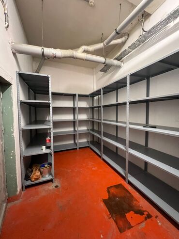 Sifarişlə stelajlar: Anbar və mağazalar üçün metal rəf sistemi - Material: qalın metal — 16