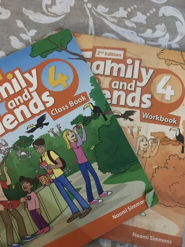 book reader бишкек в Кыргызстан | Оюнчуктар: Family and Friends 4 Class, Work book