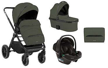 dexy co papuce: KIKKA BOO Kolica TIFFANY 3u1 – army green (KKB20154SET-180) Komplet — 1