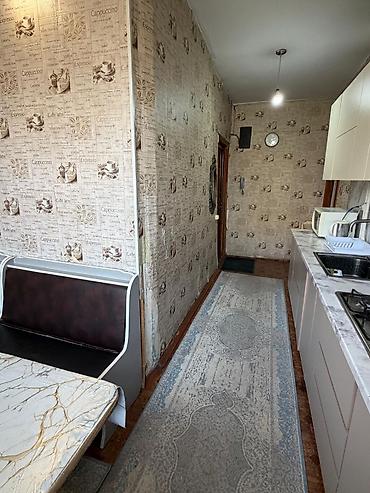 Квартиры: 3 комнаты, 78 м², Аламедин-1 мкр 105 серия, 4 этаж, Старый ремонт — 10