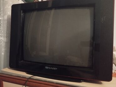 Телевизоры: Телевизор Фирма SHARP. Пульта нету но боковой стороне кнопки