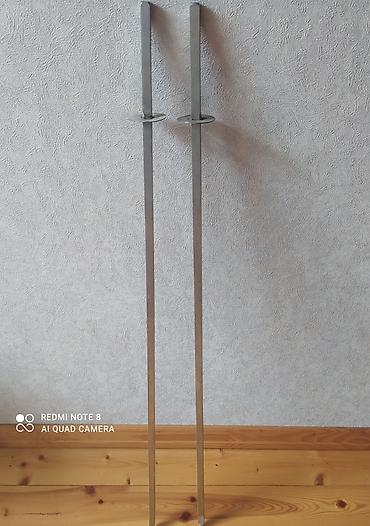 bıldırcın eti: Metal şiş dəsti (2 ədəd) - Material: paslanmayan polad - Forma — 1