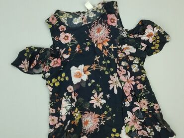 spódnice w drobne kwiaty: Blouse, H&M, XS (EU 34), condition - Good